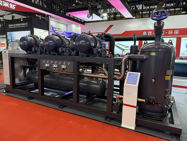 Semi-hermetic Two-Stage Screw Refrigeration Compressor Unit