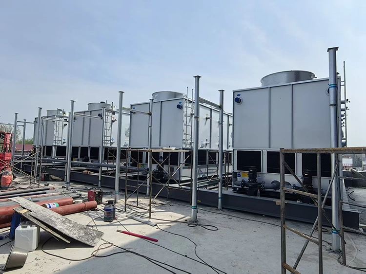 Counter-Flow Evaporative Condenser